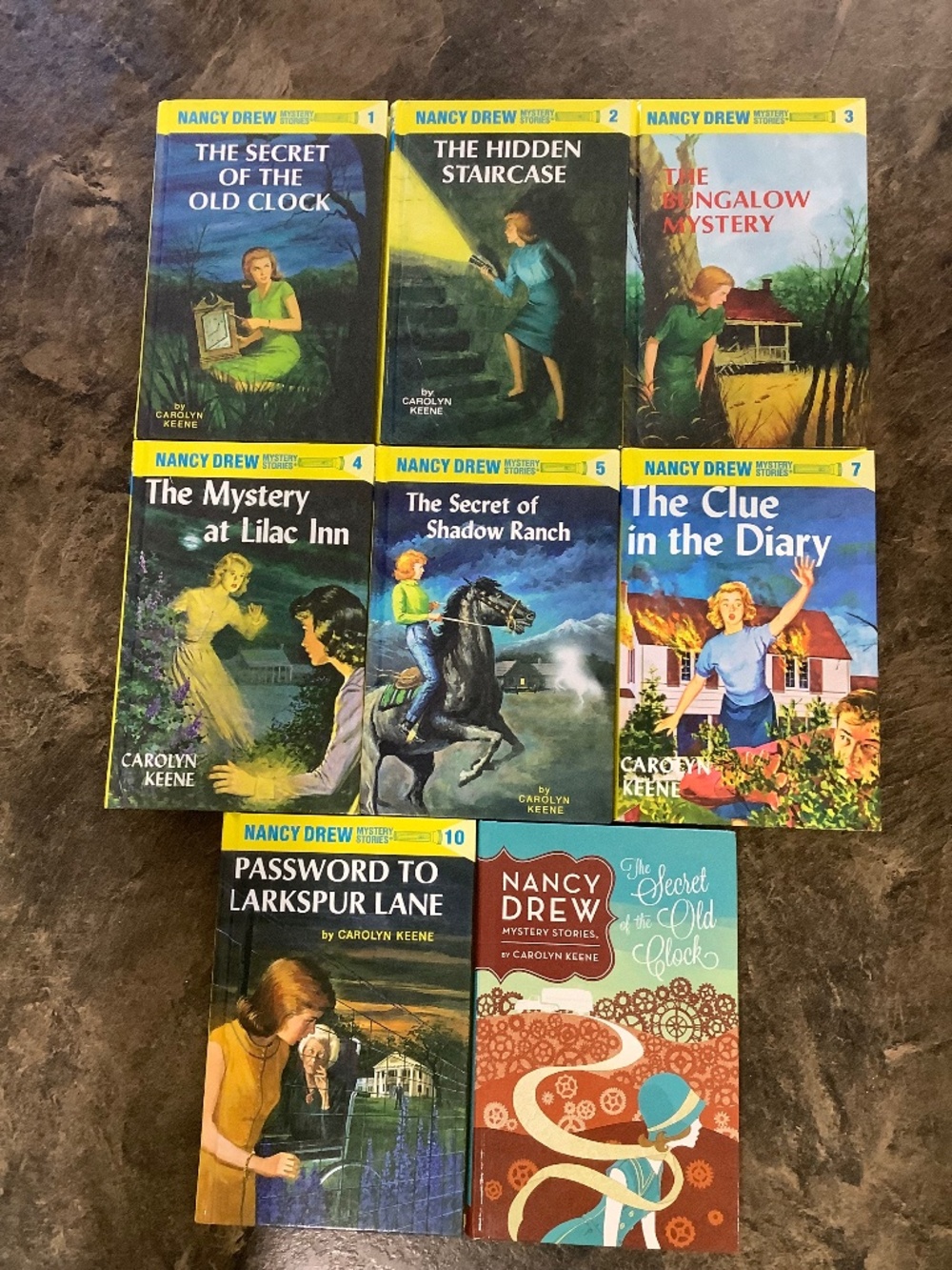 8 Nancy Drew Books